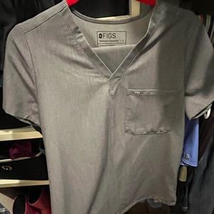 Figs heather gray set S/MP